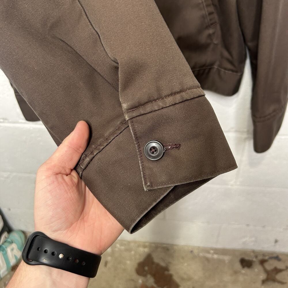 Dickies Insulated Quilt-Lined Eisenhower Jacket “Dark Brown” - Picture 6 of 10